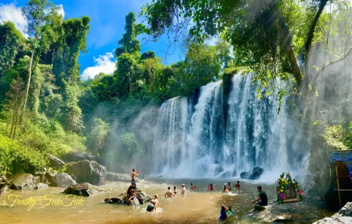 kulen mountain waterfall